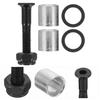 Yardwe 1set Skateboard Hardware Kit Bridge Bolts Spacers Washers Fixing Tool for Easy Installation and Removal of Skateboards view 4