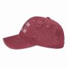 Don't let The Old Man in Vintage American Flag Baseball Hat Denim Cap Adjustable Strap for Men Women view 3
