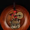 Yisinar Lucky Cat Charms,Maneki Neko Brass Cat Keychain With Feng Shui Coins,Buddha Statue Kitty Good Luck Charms (Lucky Cat) view 2