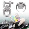 QANYEGN Stainless Steel Snap Shackle, Swivel s Snap Rolling Shackle Device, Jaw Swivel Snap Shackle for Tree Swing, Hammock Chair(12mm) view 4