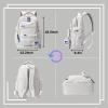 Armbq Kids Backpack for Girls - Aesthetic School Backpack for Teens & Elementary Students - Black Bookbag view 3