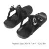 Mini Short Ski Skates for Snow,Child Skis for Winter Shoes,Mini Ski Skates Short Thin Skating Skis Attach to Skis Boots Winter Shoes for Outdoor Skiing Black One Size view 4