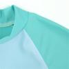 NineFit Basics Toddler Baby Boy Swimsuit Short Sleeve Zipper Bathing Suit Infant Rash Guard Beach Swimwear (Mint Green-1, 5 Years) view 4