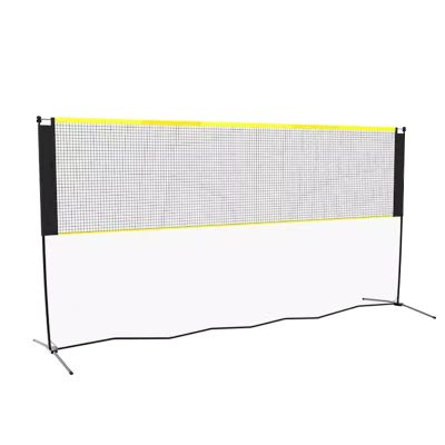 FLGMSOTS Portable Badminton Net 10/14/17ft Wide, Tennis Pickleball Nets with Stand, for Indoor Outdoor Park, Easy Storage (Size : 5.1m/17ft)