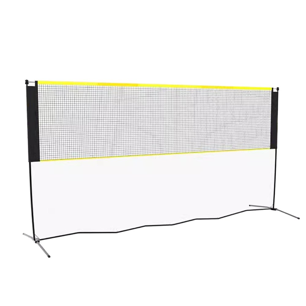 FLGMSOTS Portable Badminton Net 10/14/17ft Wide, Tennis Pickleball Nets with Stand, for Indoor Outdoor Park, Easy Storage (Size : 5.1m/17ft)