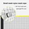 FLGMSOTS Portable Badminton Net 10/14/17ft Wide, Tennis Pickleball Nets with Stand, for Indoor Outdoor Park, Easy Storage (Size : 5.1m/17ft) view 2
