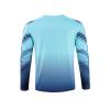 DRHOM Youth Boys Padded Protection Football Goalkeeper Jersey Long Sleeve Goalie Shirt Training Soccer Uniform (US, Numeric, 11, Regular, #Blue) view 3