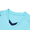 DRHOM Youth Boys Padded Protection Football Goalkeeper Jersey Long Sleeve Goalie Shirt Training Soccer Uniform (US, Numeric, 11, Regular, #Blue) view 4