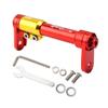 Jesscasday Bicycle Easy Folding Wheel Rear Load Rack Rod Aluminum Alloy Extension Telescopic Bar Compatible with Bro-mpton Easy Wheel Extender view 2