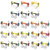 Jesscasday Bicycle Easy Folding Wheel Rear Load Rack Rod Aluminum Alloy Extension Telescopic Bar Compatible with Bro-mpton Easy Wheel Extender view 4