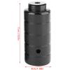 1 Pair Aluminum Alloy Pegs Anti Skid Foot Pedals Mountain Stands Large Load Capacity for BMX view 2