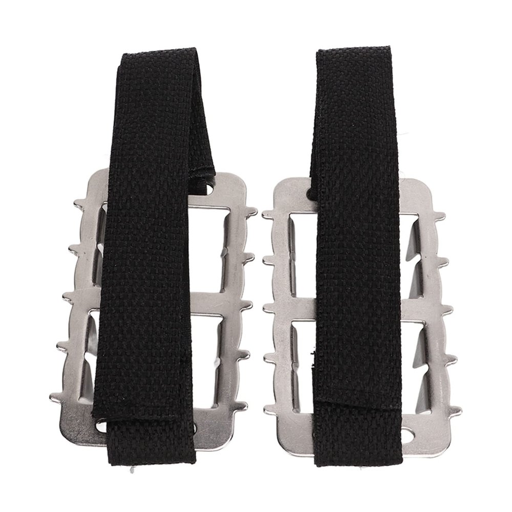 Outdoor Winter Snow Ice Shoe Cover 10 Tooth Bundled Crampons Stainless Steel Shoes Chain
