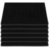 ABOOFAN 6pcs Jewelry Box Insert Black Foam Jewelry Inserts Ring Earring Display Tray Sponge Pad Velvet Holder Inserts for Jewelry Display Retail Showcase Box Black view 1