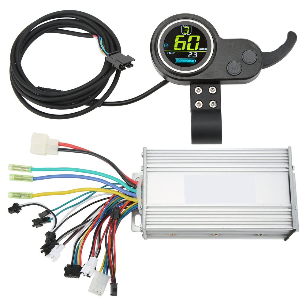 Niiyen 48V 60V 500W Controller Brushless Electric Bike Scooter Brushless Speed Motor Controller 48V 60V 500W Brushless Motor Controller with LCD Display