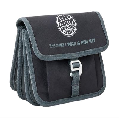 [Lip Curl] Case (Fins Only) [14HMUT / SURF SERIES MINI-CHAOS CASE] Surfing BLACK/GREY, Black/grey, 1SZ