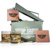 Personalized Ammo Box For Men - Custom Ammo Can Gift Set - Authentic Grade 1 Military Ammo Box Gift For Dad - Birthday Gift For Dad And Husband - Fathers Day Gift For Him - 30 Caliber view 1