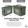 Personalized Ammo Box For Men - Custom Ammo Can Gift Set - Authentic Grade 1 Military Ammo Box Gift For Dad - Birthday Gift For Dad And Husband - Fathers Day Gift For Him - 30 Caliber view 4