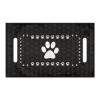 AFPANQZ Dog Paw Golf Cart Seat Cover Lightweight Golf Cart Accessories Decor Cushion Pad Protection Seat Cover Universal Fit Most Golf Cart Club Car Black White view 2