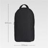 SXLINGDO Outdoor Cutlery Storage Bag, Hanging Cutlery Organizer, Camping Travel Cooking Utensils Organizer Travel Bag (Black), 19.5*5*40cm view 2