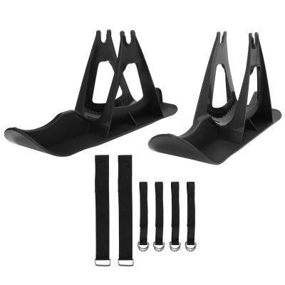 Gavigain Snow Scooter Skate Board,Kids Balanced Scooter Skis Stand Parking Rack Snowboard Equipment Sled Conversion Kit for Winter Skiing
