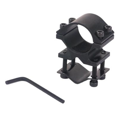 Accessory Flashlight Torch Bracket Clamp Mount 25mm Rings Holder Fit 9-23mm Barrel