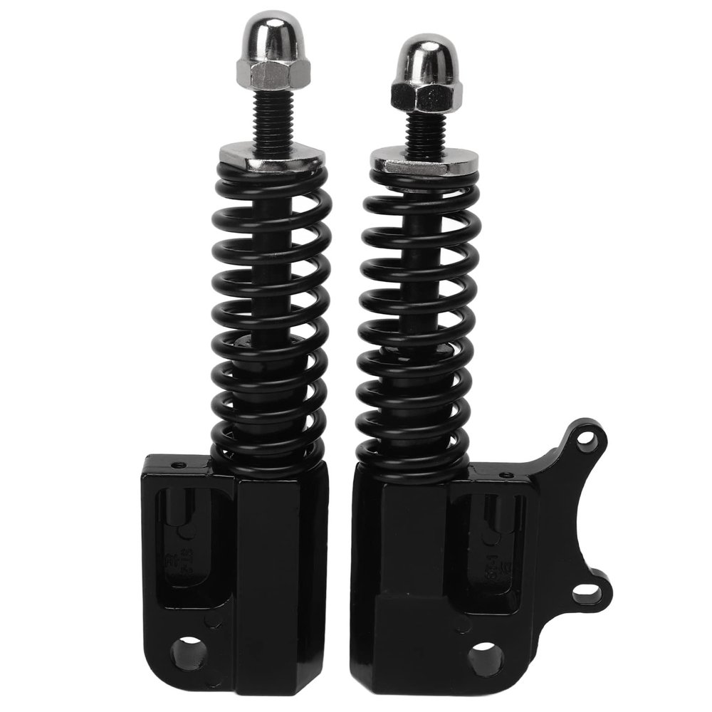 2Pcs Front Shock Absorber Stainless Steel Upgraded Suspension Better Support Suspension Shock for 10in Scooter