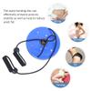 Waist Twisting Plate,Waist Trainer Twisting Plate,Multi Fctional Magnetic Waist Twisting Plate with Cord for Home Use Waist, Arms, Hips and Thighs Exercise Equipment (25cm) view 4