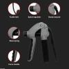 Worparsen Finger Heavy Exerciser Grip Strengthener Adjustable Hand for Muscle Recovery Fitness Non-Slip Handle Portable Grey view 4