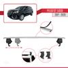 accessorypart Compatible with Peugeot 5008 II (P87) Pre-Facelift 2017-2020 ACE-4 Car Roof Rack Cross Bar Grey Aluminium 2 Bars view 3