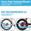 Lumintrail Adult Training Wheels for 24, 26, 29 Inch Bike - Heavy Duty Training Wheels for Adult Bike, Adjustable Bicycle Training Wheels for Stabilization and Safe Learning view 3