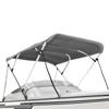 Seal Skin Covers 3 Bow / 4 Bow Bimini Top for Boats, Marine Grade Waterproof Canopy Cover with Frame, Durable Sun Shade Cover, Mounting Hardware, Rear Straps & Storage Boot (8'L X 54" H X 91"-96" W) view 1