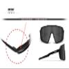 Bertoni Sports Cycling MTB Sunglasses Men Women Photochromic Polarized Yellow Lens Optical RX Carrier acc. - GEMINI view 4