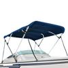 Seal Skin Covers 3 Bow / 4 Bow Bimini Top for Boats, Marine Grade Waterproof Canopy Cover with Frame, Durable Sun Shade Cover, Mounting Hardware, Rear Straps & Storage Boot (8'L X 54" H X 97"-103" W) view 1