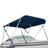 Seal Skin Covers 3 Bow / 4 Bow Bimini Top for Boats, Marine Grade Waterproof Canopy Cover with Frame, Durable Sun Shade Cover, Mounting Hardware, Rear Straps & Storage Boot (6'L X 46" H X 79"-84" W) view 1