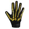 Glorious Traders Football Gloves, Adult and Youth Football Gloves Men & Women's - Ultimate Performance Booster Football Gloves Adult with Super Sticky Grip (Gold, Adult Small) view 3