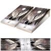 HNOWANG 24 * 48in Cornhole board skins Transform Your Cornhole Boards with Vibrant Skins Covers Decals Graphics Elevate Your Outdoor Space with Personalized Style cornhole cover Set of 2 of 2 Crane view 3