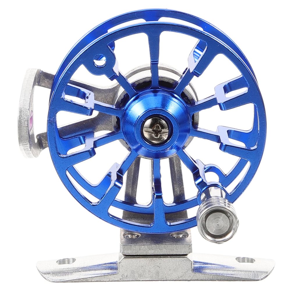 Mipcase Metal Crappie Reel Modified Hand Rod Fly Fishing Reel Trout Fishing Gear