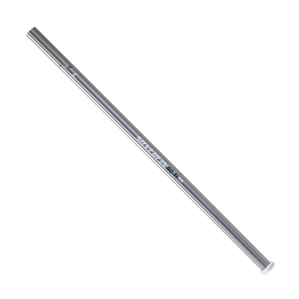 Silverfin Sc-Ti Lacrosse Shaft 30" | Lacrosse Stick for Men with End Cap | Lacrosse Shaft Attack: Lightweight, Durable, Easy Installation & Comfortable Grip | Youth Boys Lacrosse Stick for All Levels