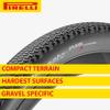 Pirelli Cinturato Gravel H Classic 50-622 (700 x 50c) Gravel Bike Tire - Gravel-Specific Design for Compact Terrain - SpeedGRIP Compound for Superior Grip in All Weather (2 Tires) view 3
