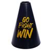 Anderson's, Go Fight Win Black and Gold Megaphones, 7 Inches, Set of 50, School Colors, Fan Gear, Noisemakers, Cheerleader Accessories, Team Spirit view 1
