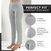Zac & Rachel Women's Millennium Fabric - Slim Leg Pull-On Pant, Chocolate, 20W view 2