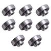 GOOHOCHY Integrated Skateboard Wheel Bearings 8pcs 608 2rs High Speed Rolling Bearings Black Durable for Skaters view 1