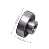 GOOHOCHY Integrated Skateboard Wheel Bearings 8pcs 608 2rs High Speed Rolling Bearings Black Durable for Skaters view 2