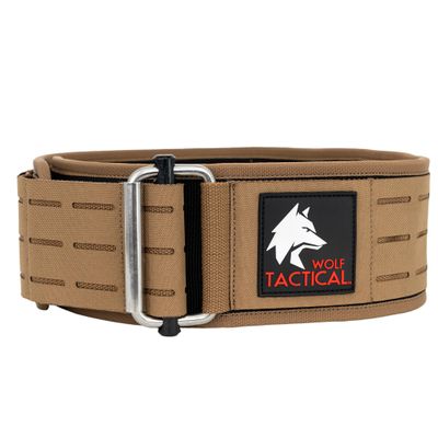 WOLF TACTICAL Weight Lifting Belt  Weight Belt for Men, Weightlifting Belt for Powerlifting, Deadlift, Squats, Workout Belt Gym Belts for Men (Tan, XL (40-45))