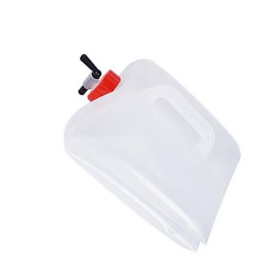 Ciieeo 1pc Foldable Water Storage Jug Large Capacity Outdoor Camping Bucket for Hiking Beach Trips Bbq and Travel Activities