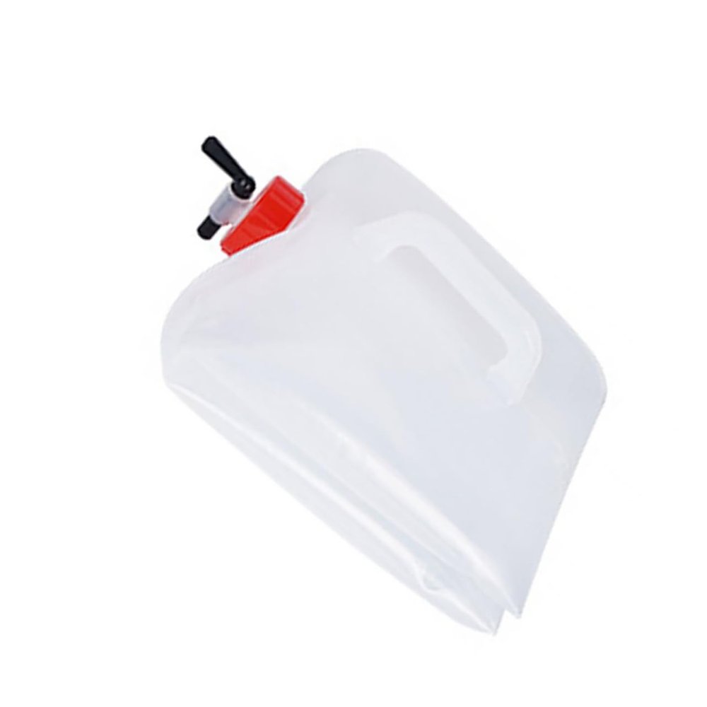 Ciieeo 1pc Foldable Water Storage Jug Large Capacity Outdoor Camping Bucket for Hiking Beach Trips Bbq and Travel Activities