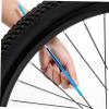 POPETPOP 75pcs Motorcycle Protectors Covers for Dirt Bike Reflective Wraps Easy to Install Lightweight for Motocross Bike Wheel Sky view 4