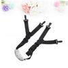 PartyKindom Adjustable Safety Helmet Strap Black Soft Chin Cup for Football Jaw Strap view 4