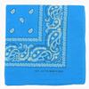 Glory Max 12Pcs Bandanas 100% Cotton Double Sided Paisley Print Head Wrap Scarf Wristband Headband (Sky Blue) view 2