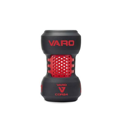 Varo COR Bat Training Weight, 24oz, for Baseball (MLB Authentic) - Classic Weight Feel - Improve Your On-Deck Swings and Power, Cushion Fit Eliminates Abrasion on The Bat - Red/Graphite